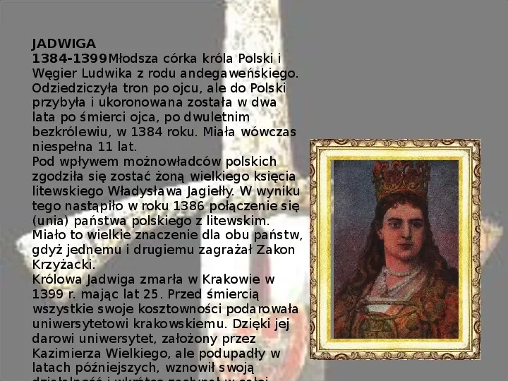 Poczet Królów Polskich - Slide 45