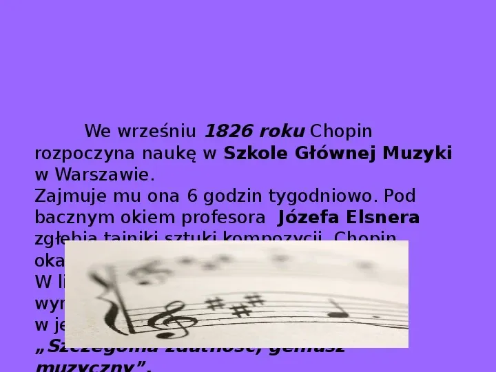 Fryderyk Chopin - największy polski kompozytor - Slide 12