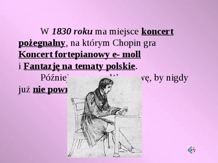 Fryderyk Chopin - największy polski kompozytor i pianista - Slide 28