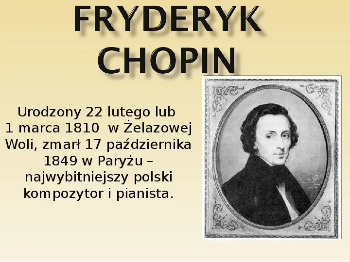 Śladami Fryderyka Chopina - Slide 2