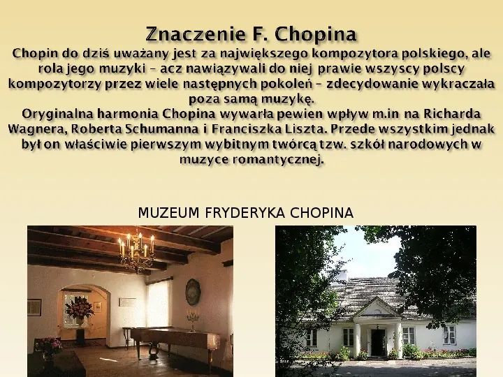 Śladami Fryderyka Chopina - Slide 21