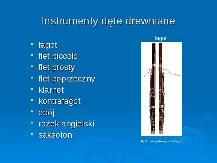 Instrumenty muzyczne - Slide 10