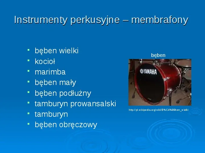 Instrumenty muzyczne - Slide 12