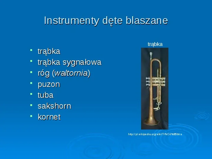 Instrumenty muzyczne - Slide 9