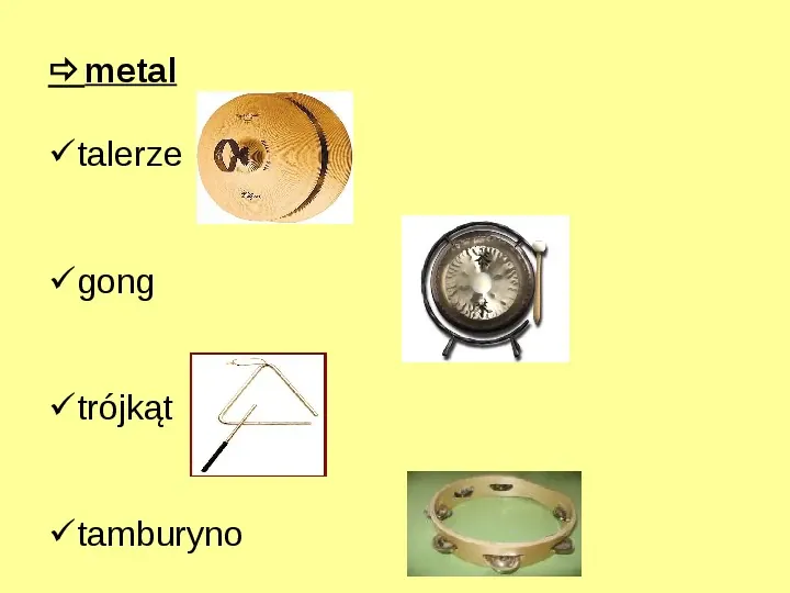 Instrumenty perkusyjne - Slide 10