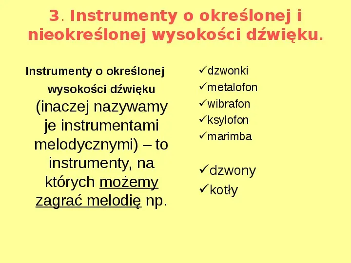 Instrumenty perkusyjne - Slide 15