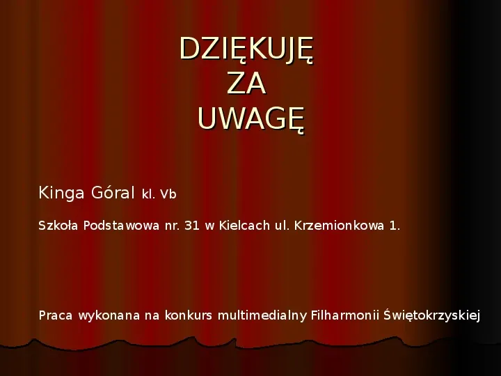 Piotr Czajkowski - Slide 14