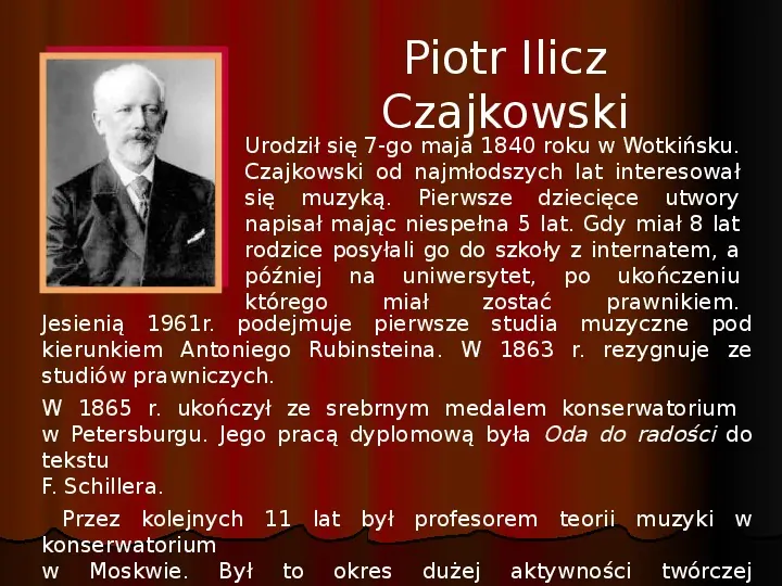 Piotr Czajkowski - Slide 3