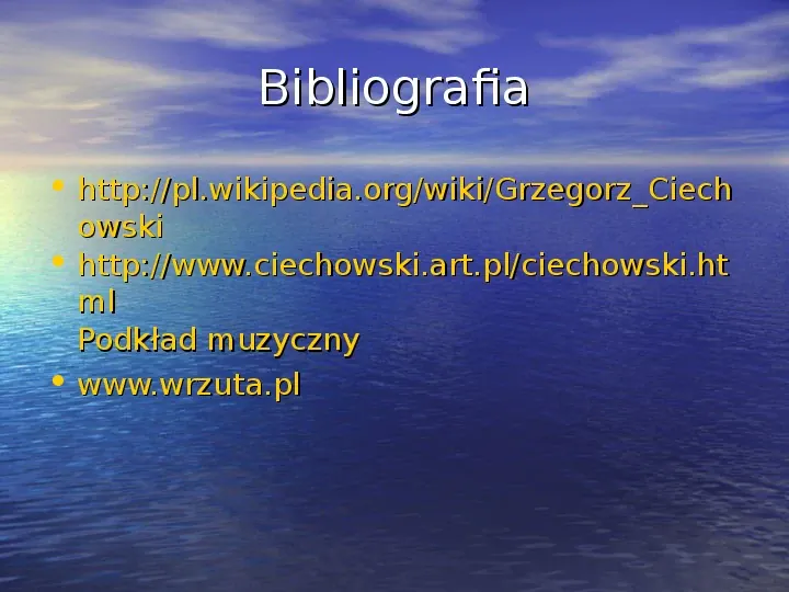 Grzegorz Ciechanowski - Slide 13