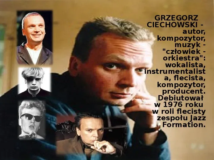 Grzegorz Ciechanowski - Slide 2