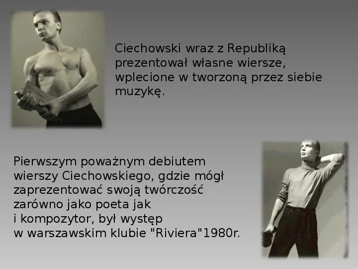 Grzegorz Ciechanowski - Slide 4