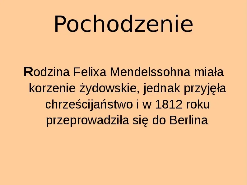 Felix Mendelssohn - Slide 7