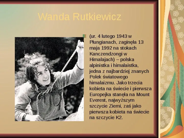 Słynne polskie kobiety - Slide 13
