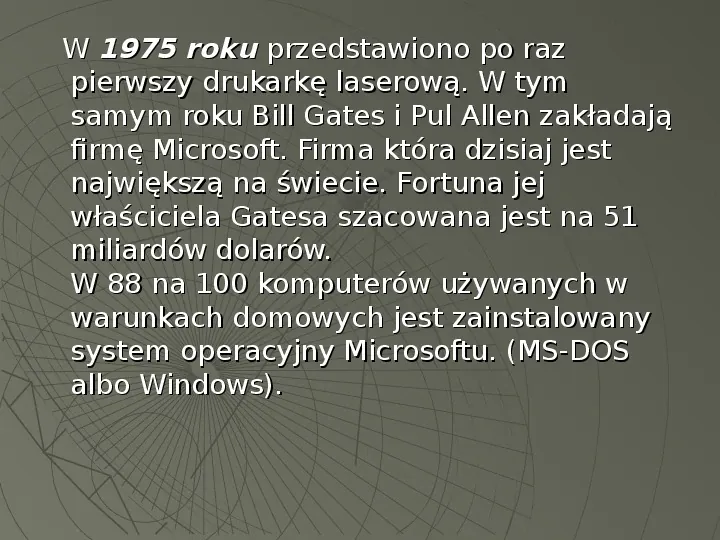 Historia komputera - Slide 21