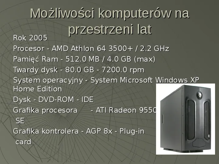 Historia komputera - Slide 25