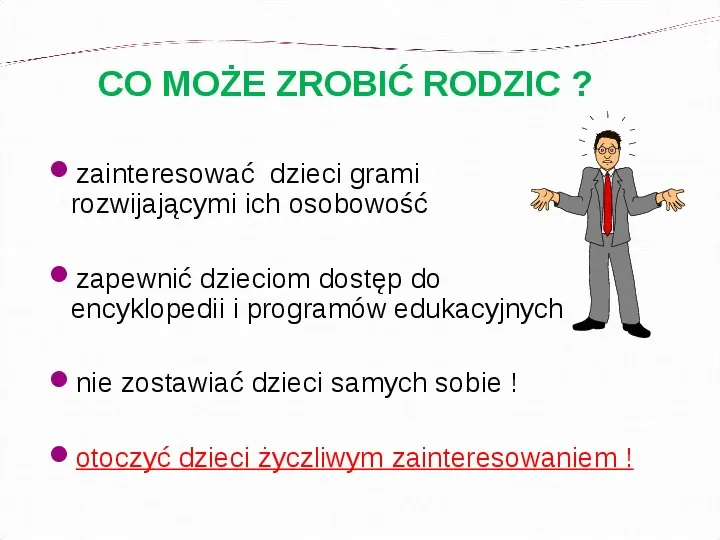 KOMPUTERY, INTERNET KORZYŚCI I ZAGROŻENIA - Slide 12