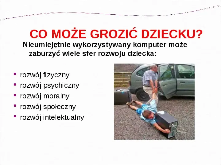 KOMPUTERY, INTERNET KORZYŚCI I ZAGROŻENIA - Slide 7