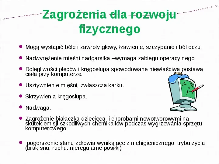 KOMPUTERY, INTERNET KORZYŚCI I ZAGROŻENIA - Slide 8