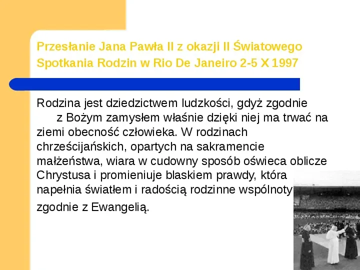 JAN PAWEŁ II - Slide 12