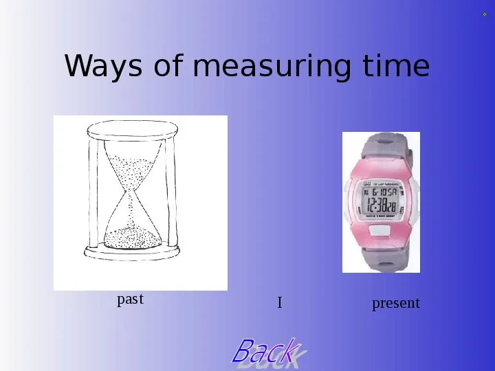 Sposoby mierzenia czasu - Slide 1