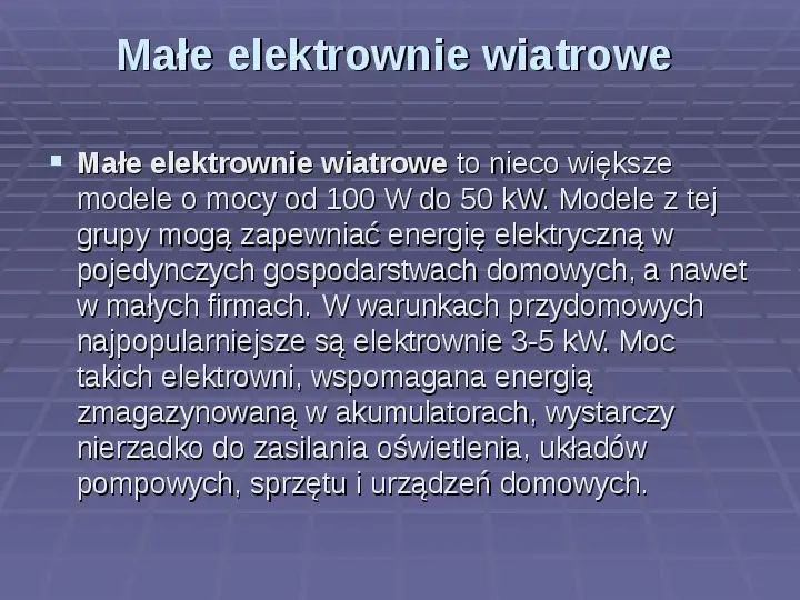 Jak działa elektrownia wiatrowa? Jak zbudować model wiatraka? - Slide 7