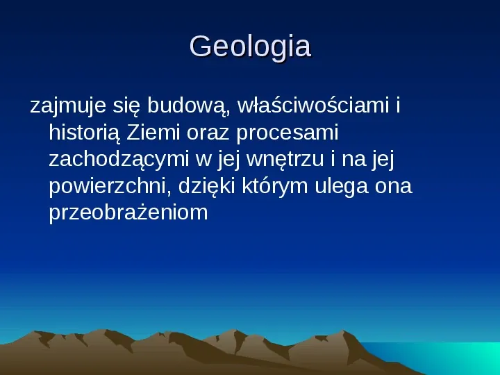 Jednostki geochronologiczne - Slide 1