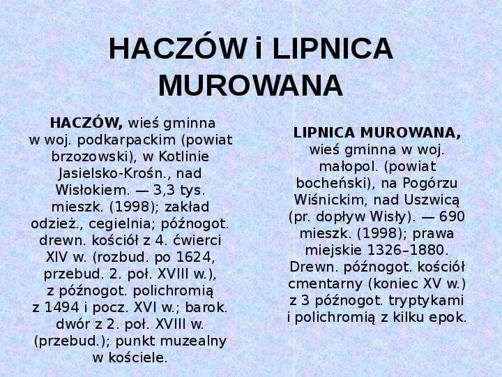 Zabytki z listy UNESCO Polska - Slide 14
