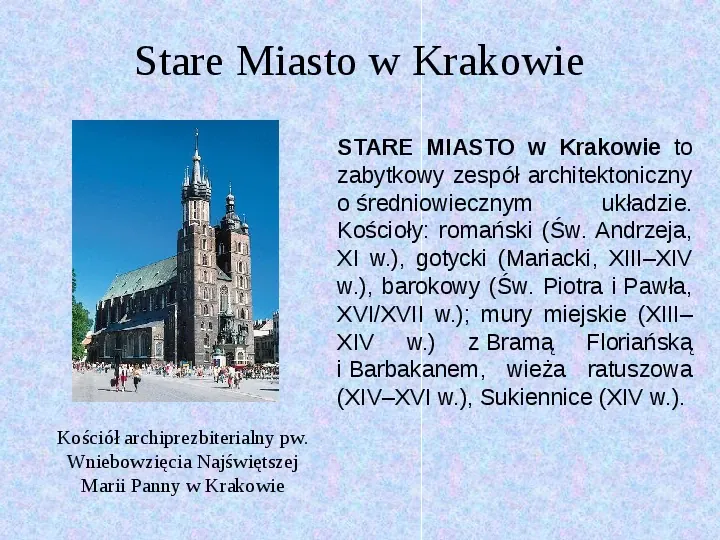 Zabytki z listy UNESCO Polska - Slide 2