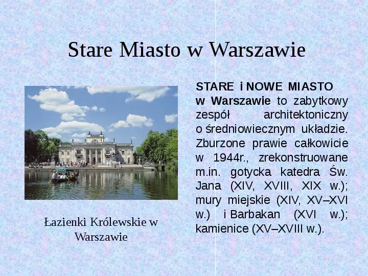 Zabytki z listy UNESCO Polska - Slide 3