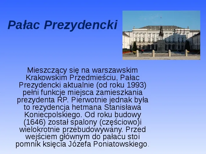 Zabytki Warszawy - Slide 32