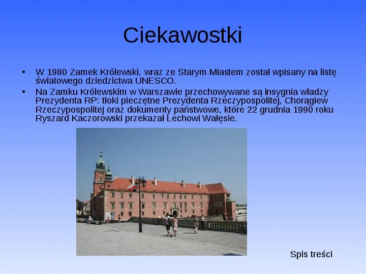 Zabytki Warszawy - Slide 8