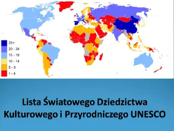 Lista światowego dziedzictwa kulturowego i przyrodniczego UNESCO - Slide pierwszy