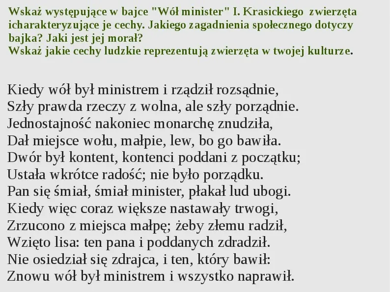 Elementy wiedzy historycznej - Oświecenie w Polsce. - Slide 11