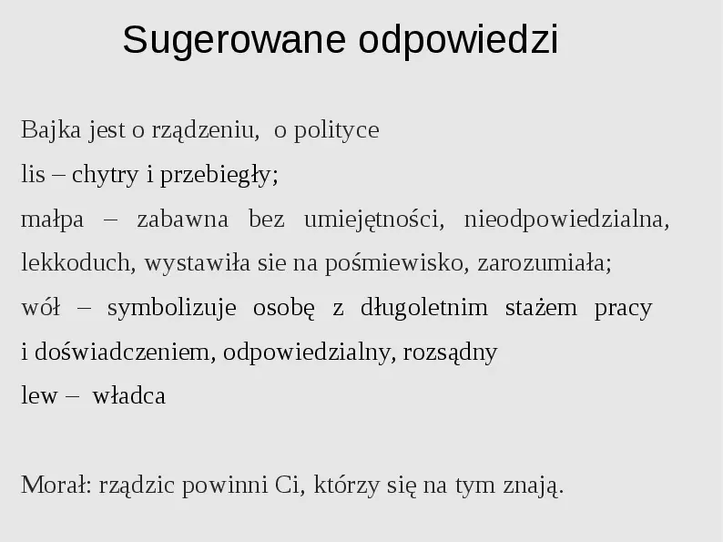Elementy wiedzy historycznej - Oświecenie w Polsce. - Slide 12
