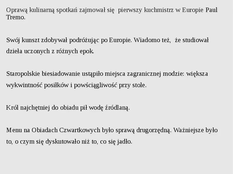 Elementy wiedzy historycznej - Oświecenie w Polsce. - Slide 14