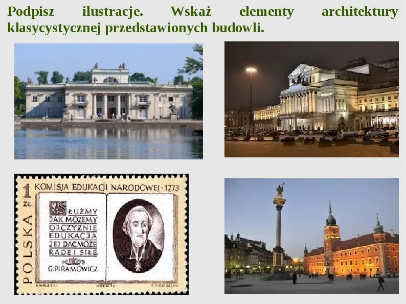 Elementy wiedzy historycznej - Oświecenie w Polsce. - Slide 7