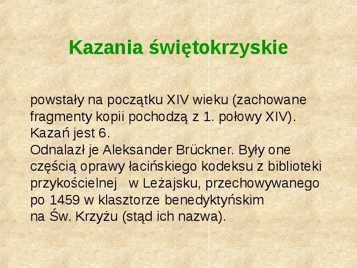 Historia Języka Polskiego - Slide 10