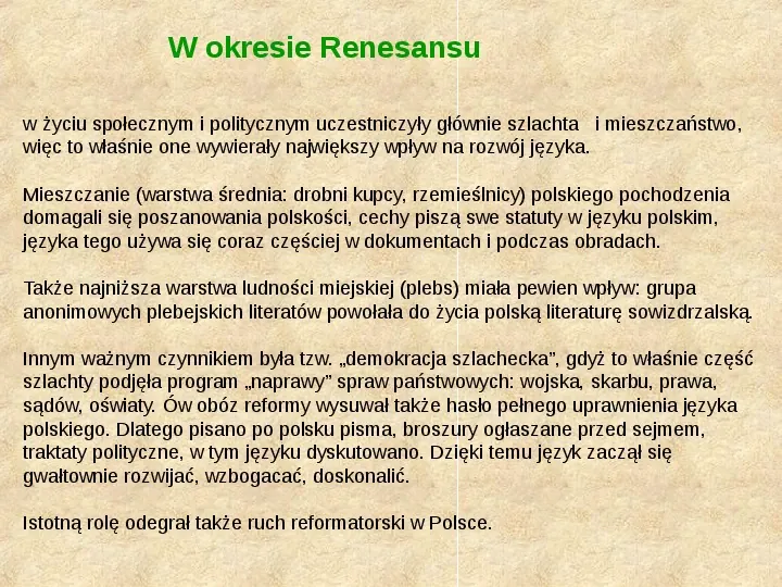 Historia Języka Polskiego - Slide 19