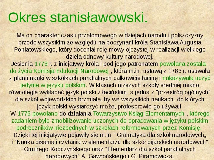 Historia Języka Polskiego - Slide 39