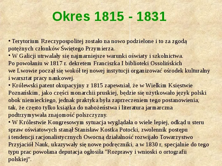 Historia Języka Polskiego - Slide 43