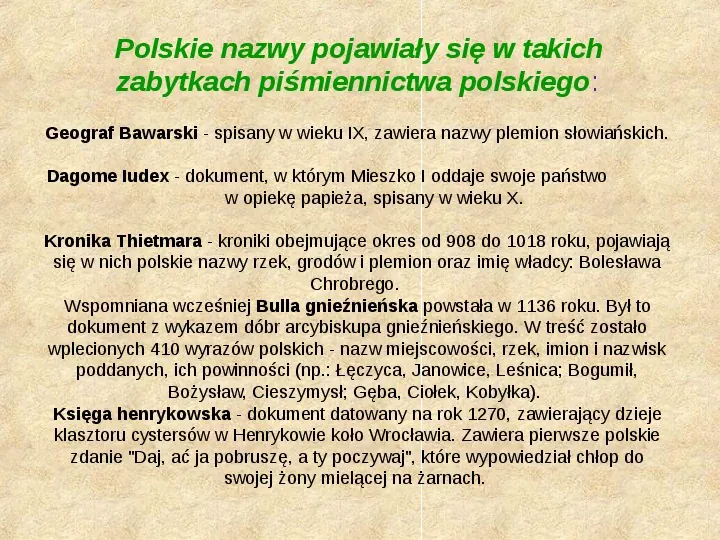 Historia Języka Polskiego - Slide 7