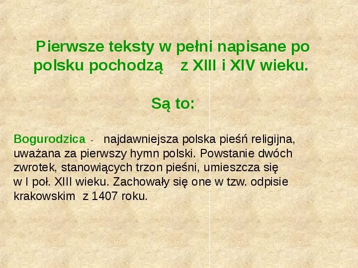 Historia Języka Polskiego - Slide 8