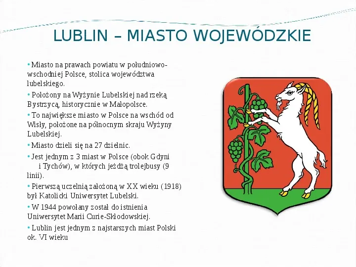 Województwo lubelskie - Slide 5